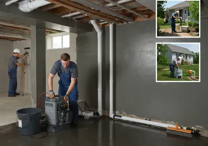 Basement Waterproofing and Flood Prevention process in Burlington, KY